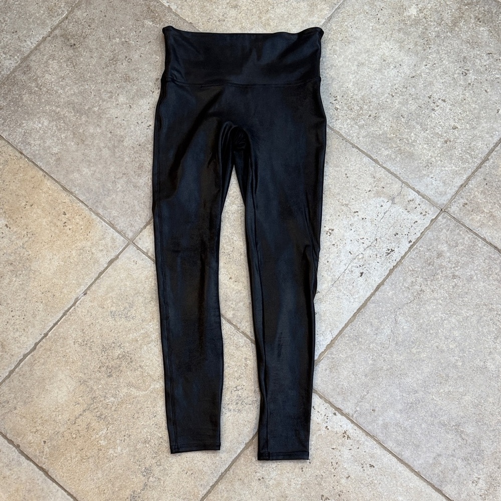 SPANX Faux Leather High-Rise Leggings
